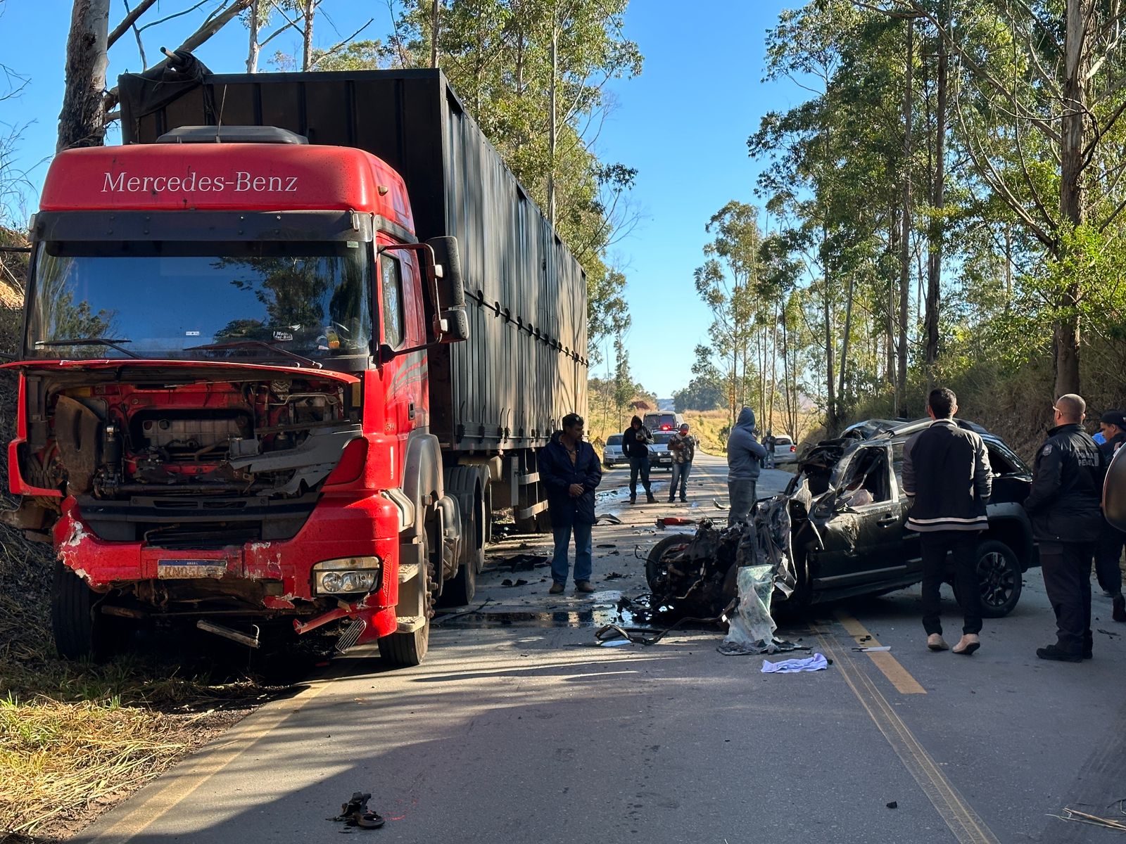 Grave Acidente Deixa TrÊs VÍtimas Fatais PrÓximo Ao Trevo De SÃo Tiago